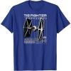 imageStar Wars  Tie Fighter TShirtRoyal Blue