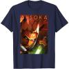 imageStar Wars Ahsoka Tano Power of the Galaxy Lightsaber TShirtNavy Blue