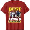 imageStar Wars Best Family in the Galaxy Group Trip Vacation TShirtCranberry Red
