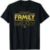 imageStar Wars Best Family in the Galaxy Reunion Trip Vacation TShirtBlack