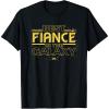 imageStar Wars Best Fianc in the Galaxy Birthday Engagement TShirtBlack
