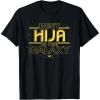 imageStar Wars Best Hija in the Galaxy Family Trip Spanish TShirtBlack