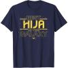 imageStar Wars Best Hija in the Galaxy Family Trip Spanish TShirtNavy Blue