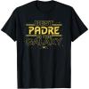 imageStar Wars Best Padre in the Galaxy Birthday Da del Padre TShirtBlack