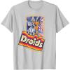 imageStar Wars Droids The Adventures of R2D2 ampamp C3PO Vintage TShirtSilver Grey