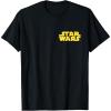 imageStar Wars Original Trilogy Character Group Matching 2Sided TShirtBlack
