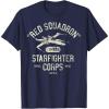 imageStar Wars Rebel XWing Starfighter Corps Collegiate Disney TShirtNavy Blue