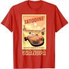 imageStar Wars Tatooine Matching Family GRANDPA TShirt TShirtRed