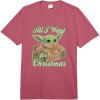 imageStar Wars The Mandalorian Christmas I Want Retro Grogu Comfort Colors Adult Heavyweight TshirtRaspberry Red