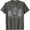 imageStar Wars Visions Japan The Duel Tea House GNK Power Droid TShirtAsphalt Grey