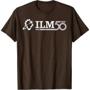 imageIndustrial Light ampamp Magic ILM 50th Anniversary Logo TShirtBrown