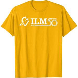 imageIndustrial Light ampamp Magic ILM 50th Anniversary Logo TShirtGolden Yellow