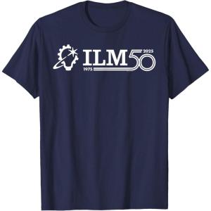 imageIndustrial Light ampamp Magic ILM 50th Anniversary Logo TShirtNavy Blue