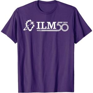 imageIndustrial Light ampamp Magic ILM 50th Anniversary Logo TShirtPurple