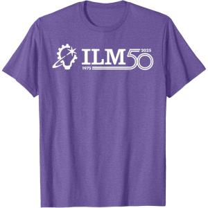 imageIndustrial Light ampamp Magic ILM 50th Anniversary Logo TShirtPurple Heather
