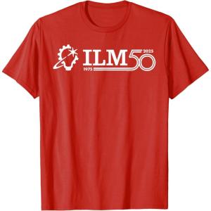 imageIndustrial Light ampamp Magic ILM 50th Anniversary Logo TShirtRed