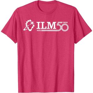 imageIndustrial Light ampamp Magic ILM 50th Anniversary Logo TShirtRed Heather