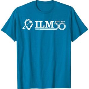 imageIndustrial Light ampamp Magic ILM 50th Anniversary Logo TShirtSapphire Blue