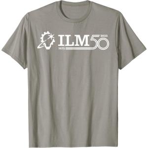 imageIndustrial Light ampamp Magic ILM 50th Anniversary Logo TShirtSlate Grey