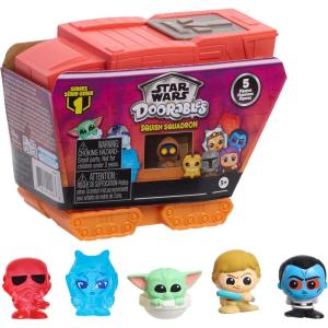 imageJust Play Star Wars Doorables Squish Squadron Colletible Figures and Vehicle Kids Toys for Ages 5 Up