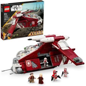 imageLEGO Star Wars The Clone Wars Coruscant Guard Gunship 75354 Buildable Star Wars Toy for 9 Year Olds Gift Idea for Fans Including Chancellor Palpatine Padme and 3 Clone Trooper Minifigures