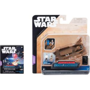 imageSTAR WARS Micro Galaxy Squadron Desert Skiff Mystery Bundle  3Inch Light Armor Class and Scout Class Vehicles with Accessories