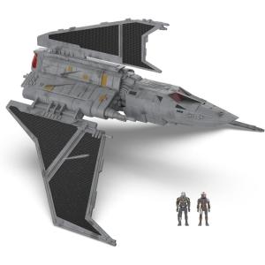 imageSTAR WARS Micro Galaxy Squadron Tydirium Shuttle  7Inch Vehicle with Unique Deco and Four 1Inch Micro Figure AccessoriesHavoc Marauder