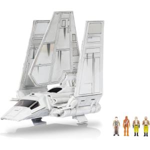 imageSTAR WARS Micro Galaxy Squadron Tydirium Shuttle  7Inch Vehicle with Unique Deco and Four 1Inch Micro Figure AccessoriesTydirium Shuttle