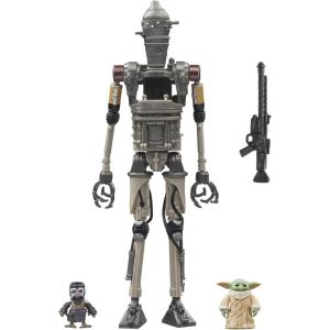 imageSTAR WARS The Vintage Collection IG12 Grogu ampamp Anzellan Deluxe The Mandalorian 375 Inch Collectible Action Figure 3Pack