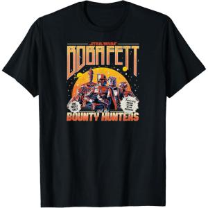 imageStar Wars  Boba Fett Band Tee TShirtBlack