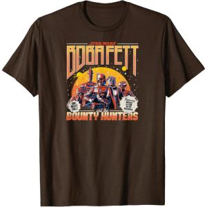 imageStar Wars  Boba Fett Band Tee TShirtBrown