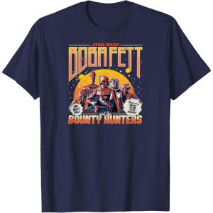 imageStar Wars  Boba Fett Band Tee TShirtNavy Blue