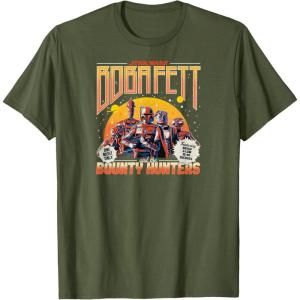 imageStar Wars  Boba Fett Band Tee TShirtOlive Green