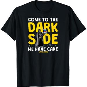 imageStar Wars  Come To The Dark Side We Have Cake TShirtBlack
