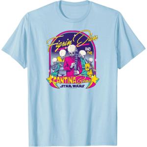 imageStar Wars  Figrin Dan and the Cantina Band TShirtBaby Blue