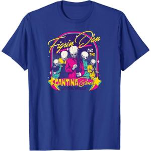 imageStar Wars  Figrin Dan and the Cantina Band TShirtRoyal Blue