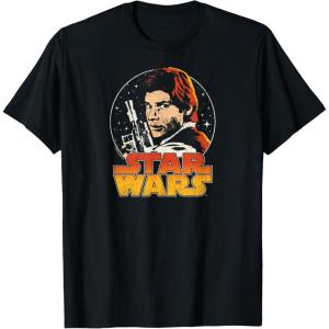 imageStar Wars  Han Solo Logo TShirtBlack