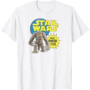 imageStar Wars  Rancor Action Figure TShirtWhite
