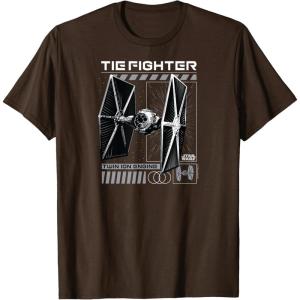 imageStar Wars  Tie Fighter TShirtBrown
