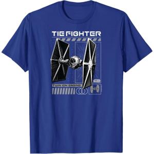 imageStar Wars  Tie Fighter TShirtRoyal Blue