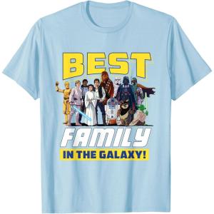 imageStar Wars Best Family in the Galaxy Group Trip Vacation TShirtBaby Blue