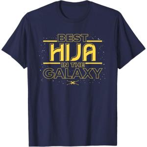 imageStar Wars Best Hija in the Galaxy Family Trip Spanish TShirtNavy Blue