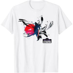 imageStar Wars Celebration Japan 2025 Darth Vader Key Art ampamp Logo TShirtWhite