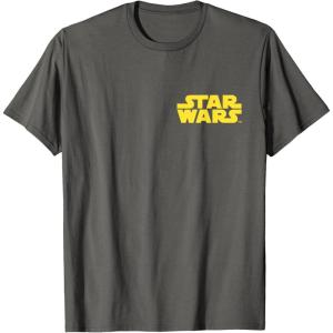 imageStar Wars Original Trilogy Character Group Matching 2Sided TShirtAsphalt Grey
