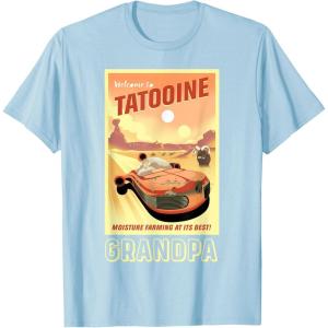 imageStar Wars Tatooine Matching Family GRANDPA TShirt TShirtBaby Blue