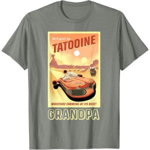 imageStar Wars Tatooine Matching Family GRANDPA TShirt TShirtOlive Heather