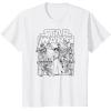 imageAmazon Essentials Star Wars Unisex Kids Retro Movie Poster Group Pose TShirt White SmallWhite