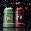 imageBlenderBottle Star Wars Mandalorian Half Gallon Water Bottle Koda Large Water Jug 74oz I Rule This Space Darth Vader and Storm Troopers 22 LitersDarth Vader and Storm Troopers