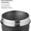 imageBlenderBottle Star Wars Strada Shaker Cup Insulated Stainless Steel Water Bottle with Wire Whisk 24Ounce Mandalorian Helmet 24ozBatman