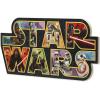 imageDisney Star Wars Darth Vader I Like My Coffee On the Dark Side Wood Wall Decor  Funny Coffee Sign for Kitchen or OfficeBlackRed